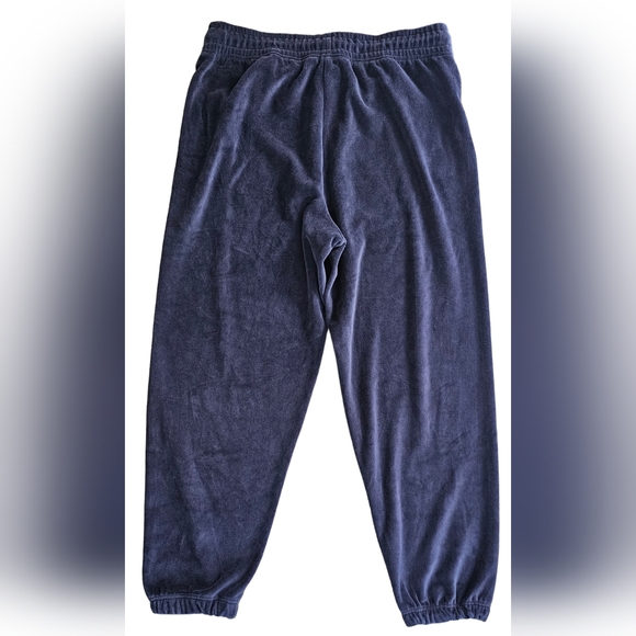 NWT, ARITZIA, TNA Montcalm Velour Jogger, Size Large 10 12 14, Navy Blue - Picture 5 of 7